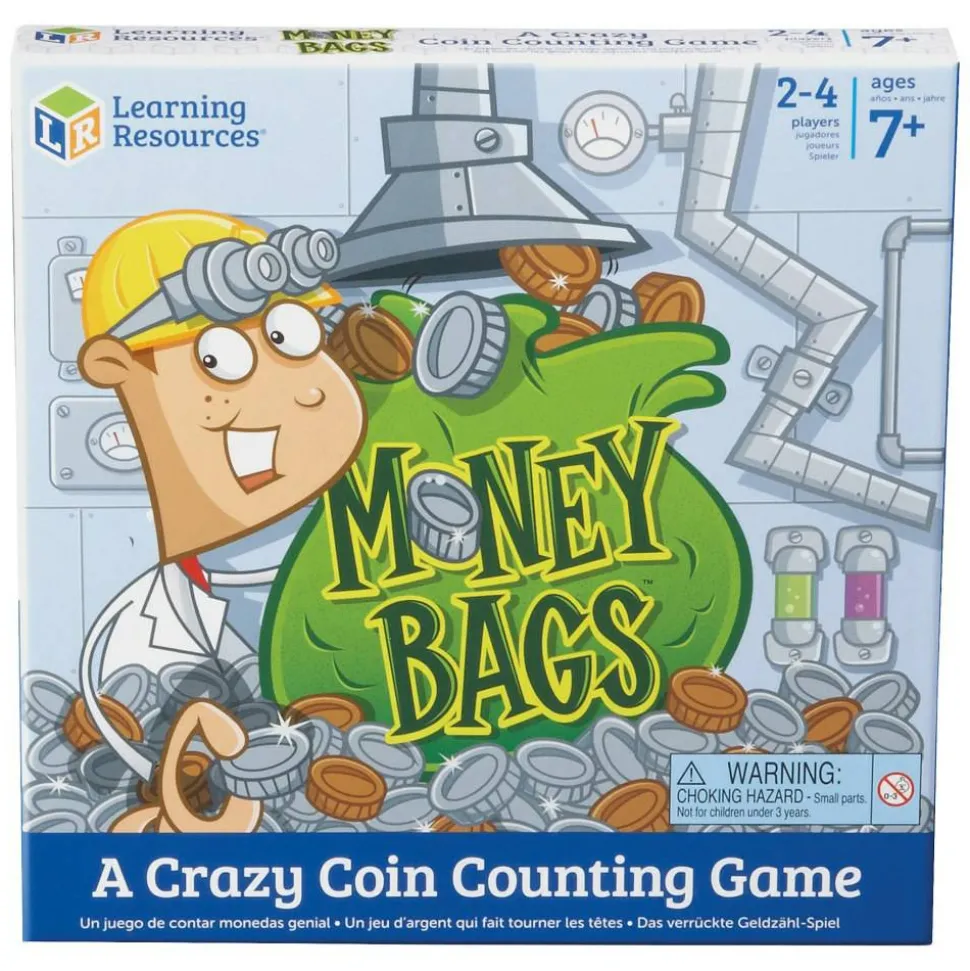 Learning Resources Money Bags A Coin Value Game