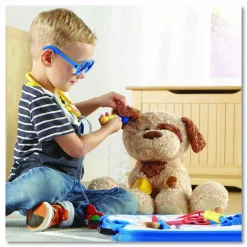 Learning Resources Pretend and Play Doctor Set, Ages 3 and Up, 19 Pieces