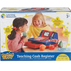 Learning Resources Pretend & Play Teaching Cash Register, 8