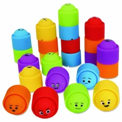 Learning Resources Rainbow Emotion Fidget Popper Classroom Set, Ages 3 and Up, Assorted Colors, 24 Pieces