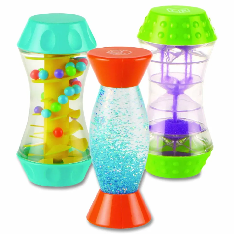 Learning Resources Sensory Trio Fidget Tubes, Ages 3 and Up, Assorted Colors, 3 Pieces