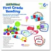 Learning Resources Skill Builders! First Grade Reading Activity Set, Grade 1, 88 Pieces
