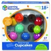 Learning Resources Smart Snacks Shape Sorting Cupcakes, Pre-K, 17 Pieces