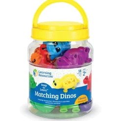 Learning Resources Snap-n-Learn Matching Dinos
