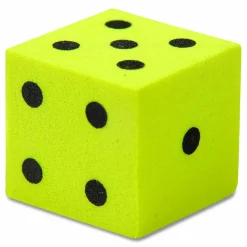 Learning Resources Soft Foam Dot Dice, Grades Pre-K to 1, 200 Pieces