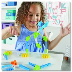 Learning Resources STEM Explorers Motioneering, Grades K to 2, 56 Pieces