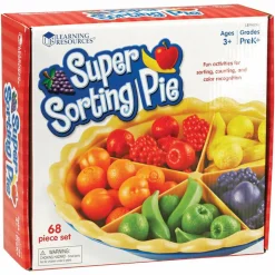 Learning Resources Super Sorting Pie, Pre-K - Grade 3