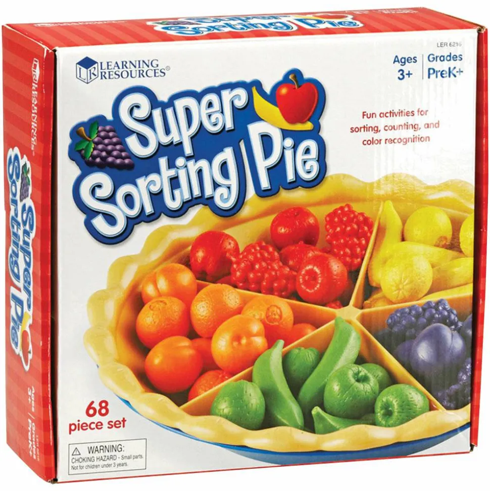 Learning Resources Super Sorting Pie, Pre-K - Grade 3
