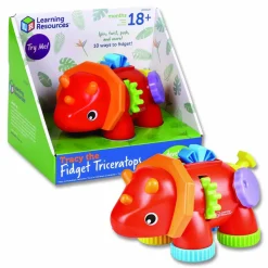 Learning Resources Tracy the Fidget Triceratops, Pre-K to K