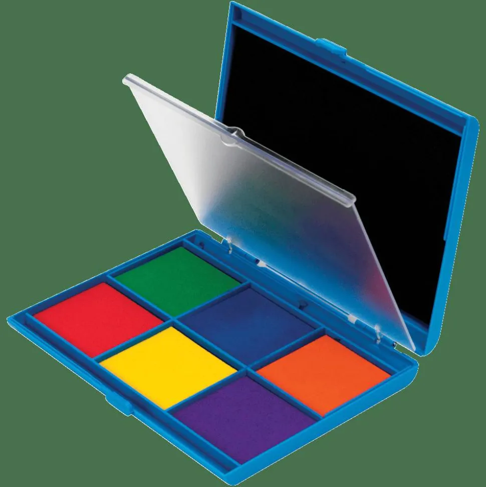 Learning Resources 7-Color Ink Stamp Pad, Ages 3 And Up