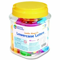 Learning Resources Jumbo Lowercase Magnetic Letters, 1.5