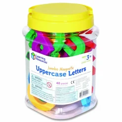 Learning Resources Jumbo Uppercase Magnetic Letters, 2.5