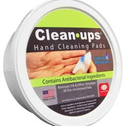 Lee Clean-Ups Hand Cleaning Pads, Pack Of 60