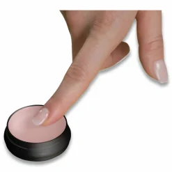 LEE Papercreme Fingertip Moistener - Light Pink - Greaseless - 3 / Pack