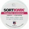 Lee Sortkwik Hygienic Fingertip Moisteners, 0.38 Oz, Pink, Pack Of 6 Moisteners