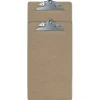 Legal Size Wood Clipboards, 9" x 15-1/2", 100% Recycled Wood, Pack Of 2 Clipboards