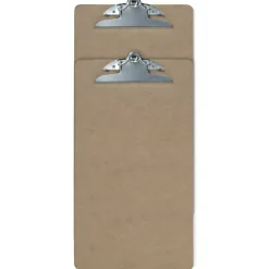 Legal Size Wood Clipboards, 9" x 15-1/2", 100% Recycled Wood, Pack Of 2 Clipboards
