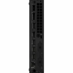 Lenovo ThinkCentre M70q Gen 5 12TD001MUS Desktop Computer - Intel Core i3 14th Gen i3-14100T - 16 GB - 256 GB SSD - Tiny - Black