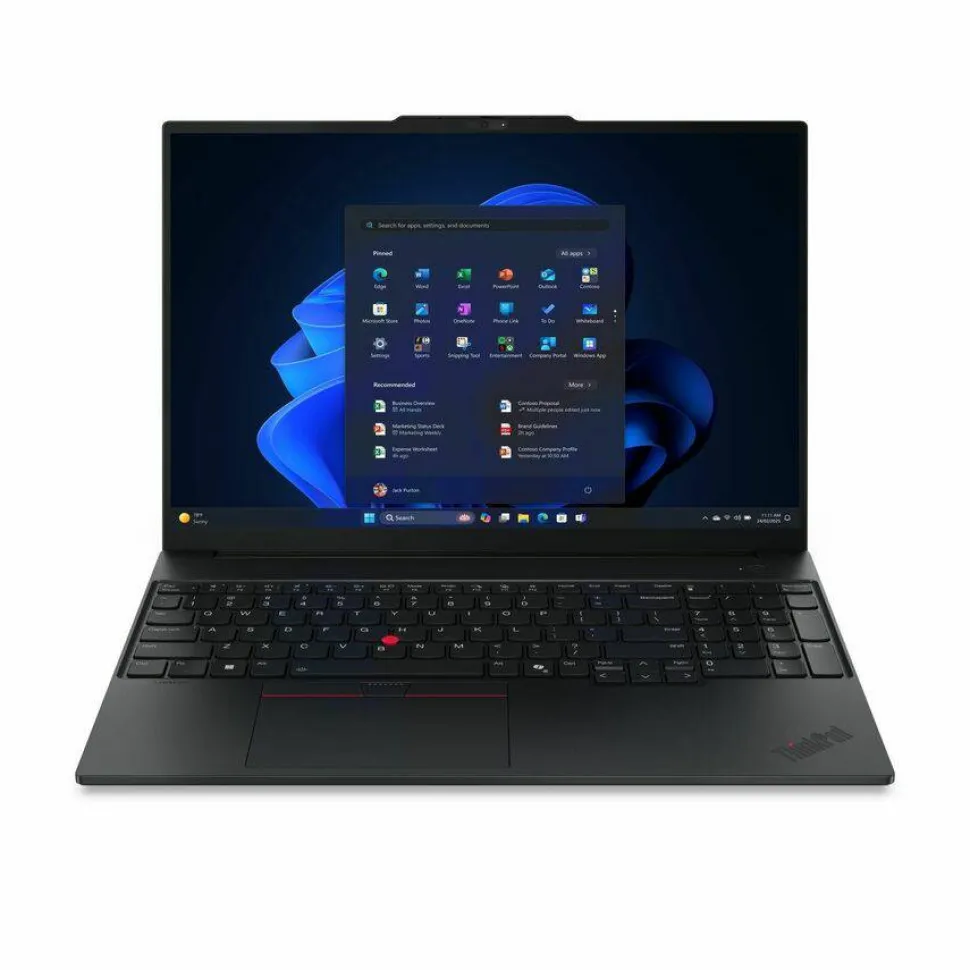 Lenovo ThinkPad E16 Gen 3 21TF001HUS 16" Notebook - WUXGA - 60 Hz - Intel Core 5 210H - 16 GB - 256 GB SSD - English Keyboard - Black