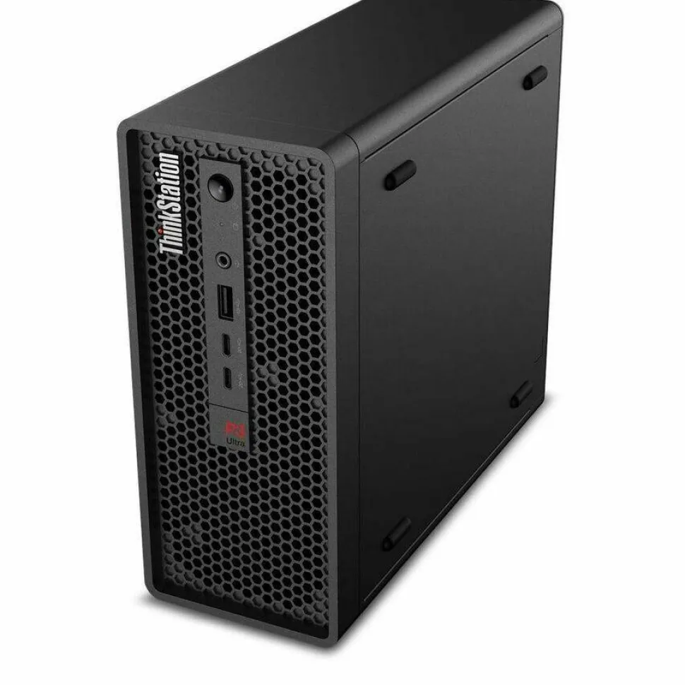 Lenovo ThinkStation P3 Ultra Gen 2 30J50033US Workstation - 1 x Intel Core Ultra 9 2nd Gen 285 - vPro Technology - 32 GB - 1 TB SSD - Small Form Factor - Black