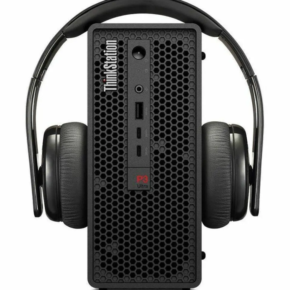 Lenovo ThinkStation P3 Ultra Gen 2 30J50033US Workstation - 1 x Intel Core Ultra 9 2nd Gen 285 - vPro Technology - 32 GB - 1 TB SSD - Small Form Factor - Black