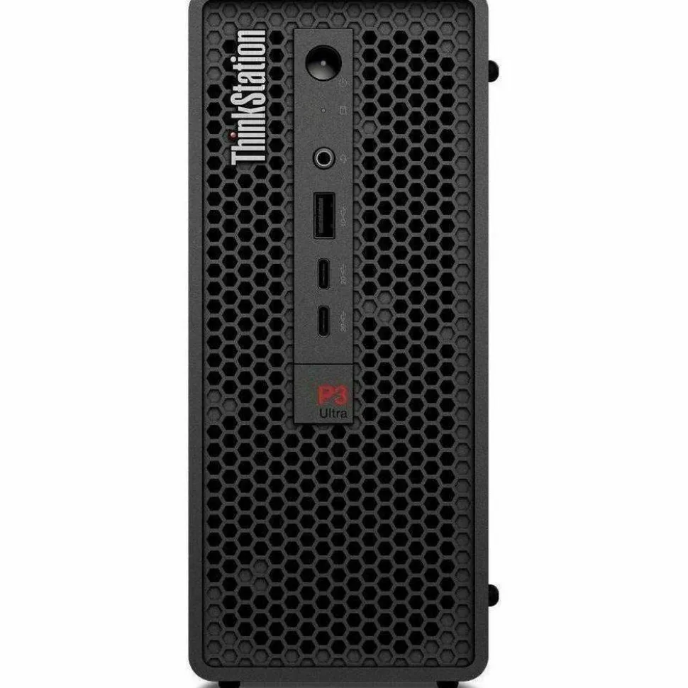 Lenovo ThinkStation P3 Ultra Gen 2 30J50033US Workstation - 1 x Intel Core Ultra 9 2nd Gen 285 - vPro Technology - 32 GB - 1 TB SSD - Small Form Factor - Black