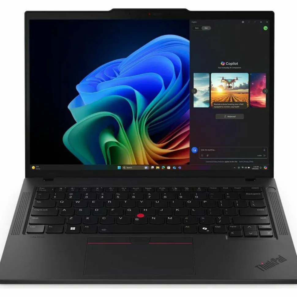 Lenovo ThinkPad T14 Gen 6 21QG00DJUS 14" Copilot+ PC Notebook - WUXGA - 60 Hz - Intel Core Ultra 5 Series 2 236V - 16 GB - 256 GB SSD - English Keyboard - Black
