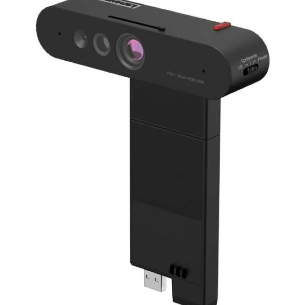 Lenovo ThinkVision MC60 Webcam - Black - USB Type A - 1 Pack(s)