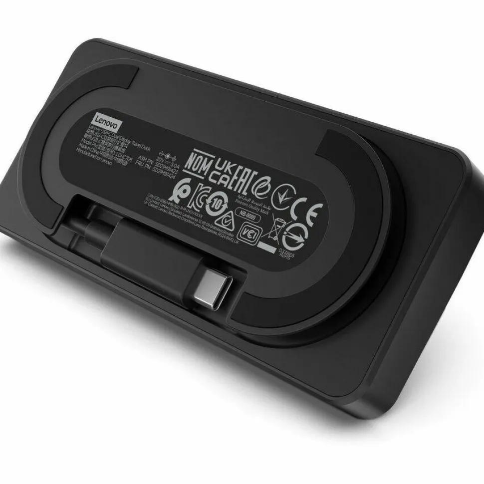 Lenovo USB-C Dual Display Travel Dock without Adapter