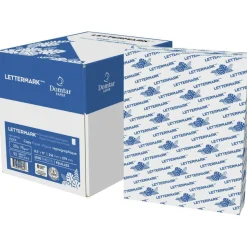 Lettermark Custom Cut-Sheet Copy Paper, 92 Bright, Micro-Perforated 5.5" from Top, 20lb Bond Weight, 8.5 x 11, White, 500/Ream, 5 RM/CT
