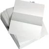 Lettermark Punched & Perforated Papers with Perforations every 3-2/3" - White