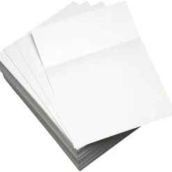 Lettermark Punched & Perforated Papers with Perforations 3-1/2" from the Bottom - White