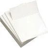 Lettermark Punched & Perforated Papers with Perforations 3-2/3" from the Bottom - White