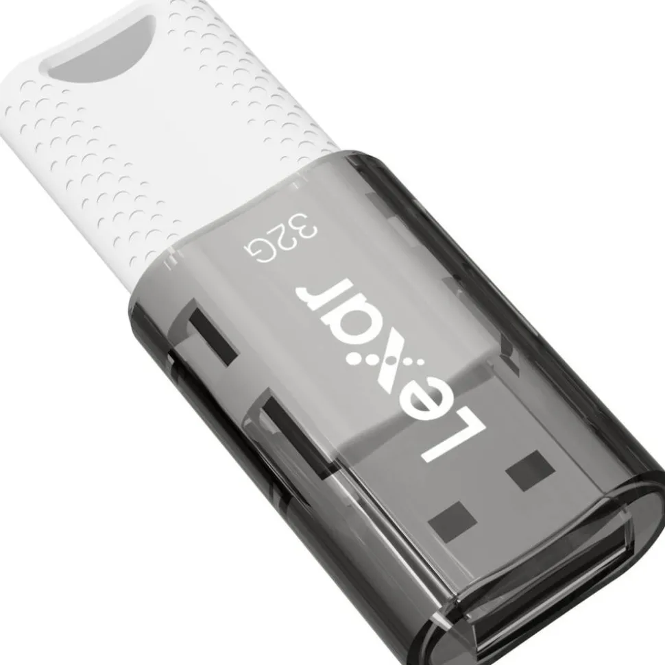 Lexar JumpDrive S60 USB 2.0 Flash Drives, 32GB, Assorted, Set Of 5 Drives