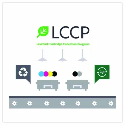 Lexmark 52D1H00 Black High Yield Return Program Toner Cartridge