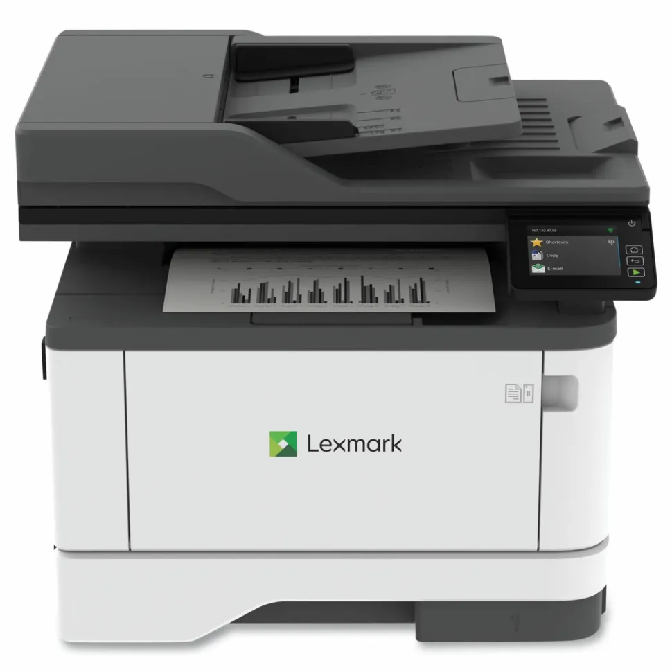 Lexmark MX331adn MFP Mono Laser Printer, Copy; Print; Scan