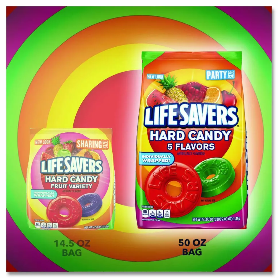 LifeSavers Hard Candy, Original Five Flavors, 50 oz Bag