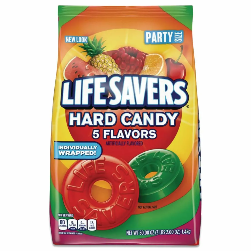 LifeSavers Hard Candy, Original Five Flavors, 50 oz Bag