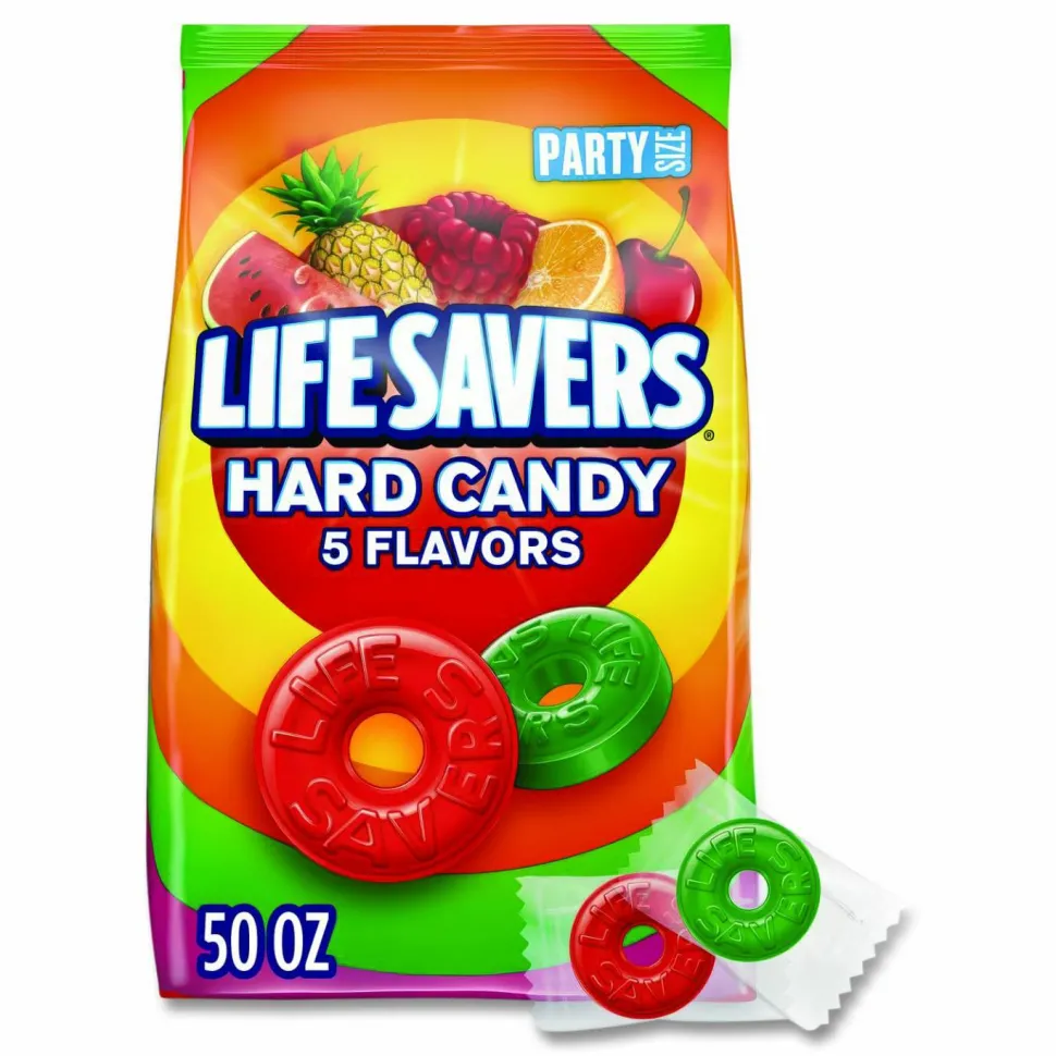 LifeSavers Hard Candy, Original Five Flavors, 50 oz Bag