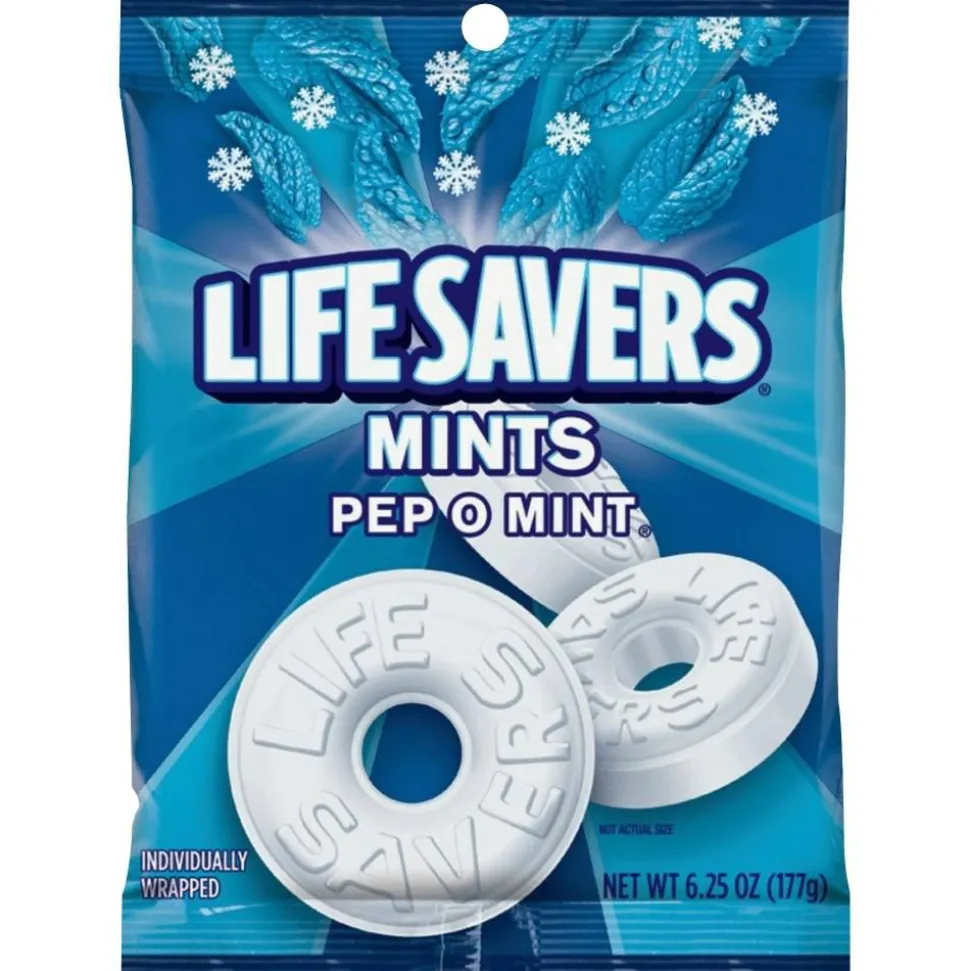 Life Savers, Pep-O-Mint, 6.25 Oz Bag