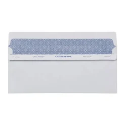 #10 Lift & Press Premium Security Envelopes, Self Seal, 100% Recycled, White, Box Of 500