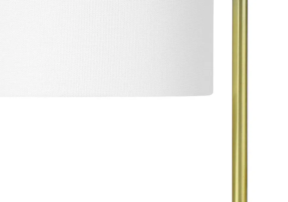 Lighting, 20"H, Table Lamp, White Marble, Ivory / Cream Shade, Contemporary