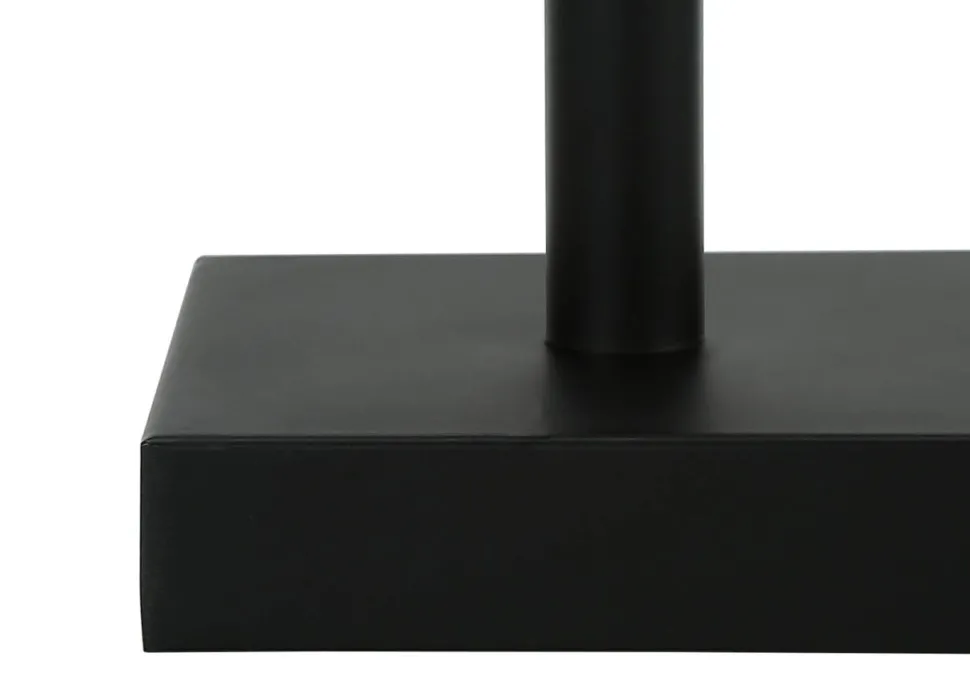 Lighting, Set Of 2, 17"H, Table Lamp, Usb Port Included, Black Metal, Beige Shade, Contemporary