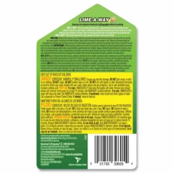 LIME-A-WAY Lime, Calcium and Rust Remover, 28 oz Flip-Top Bottle, 6/Carton