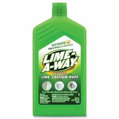 LIME-A-WAY Lime, Calcium and Rust Remover, 28 oz Flip-Top Bottle, 6/Carton