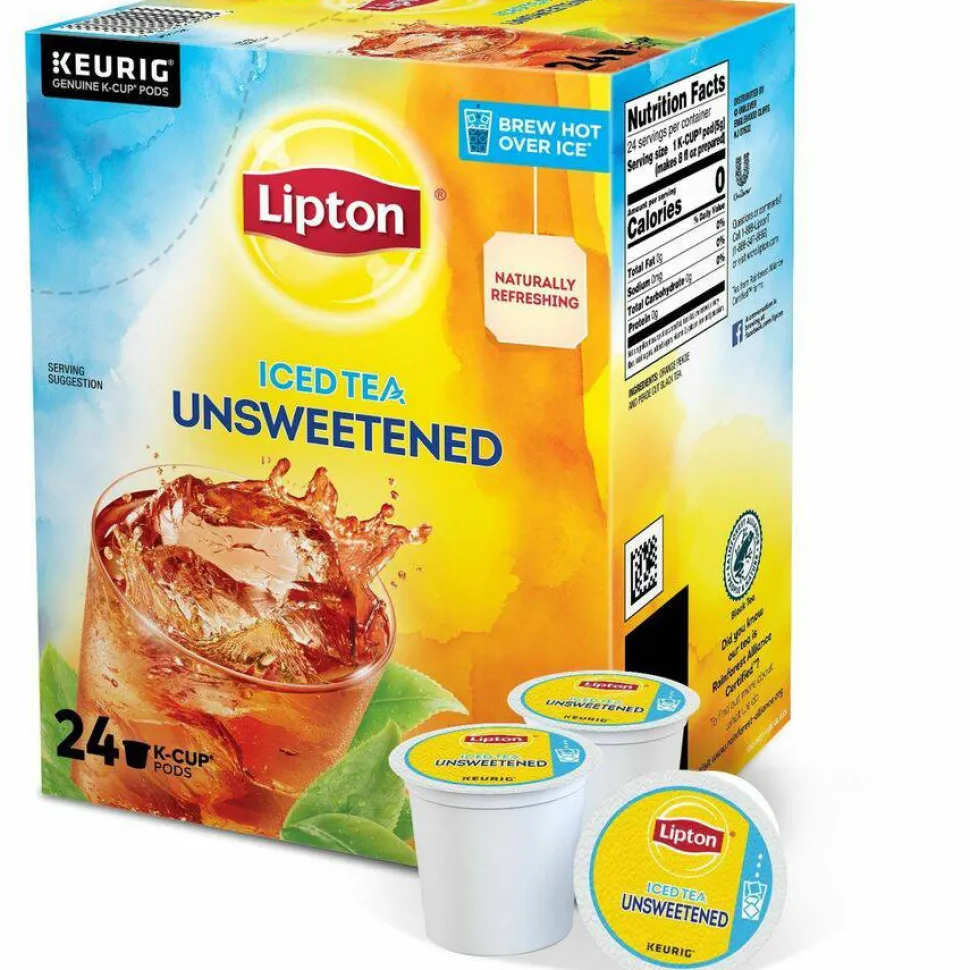 Lipton Unsweetned Iced Black Tea K-Cup
