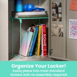 LockerMate By Bostitch Wire Locker Stac-A-Shelf, 12-1/2