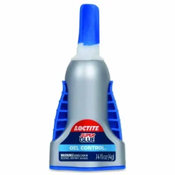 Loctite Gel Control No-Drip Super Glue, 0.14 Oz, Clear