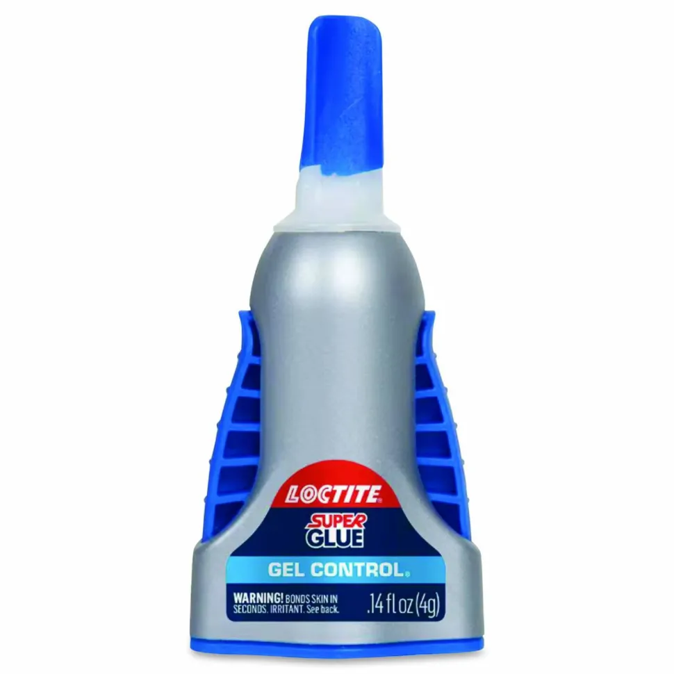 Loctite Gel Control No-Drip Super Glue, 0.14 Oz, Clear