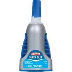 Loctite Gel Control No-Drip Super Glue, 0.14 Oz, Clear